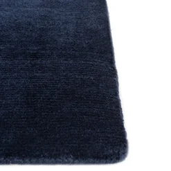 Tappeto in lana tonalità Blu Medievale e Blu Crepuscolo