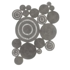 Tappeto in&outdoor Alyssa Patchwork silver