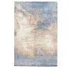 Tappeto in seta di bambù beige Loft L209B