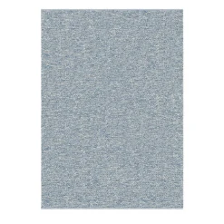 Tappeto Iris in seta e viscosa azzurro di Ignacia Murtagh