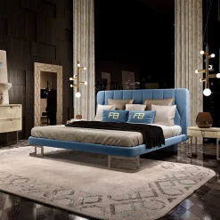 Tappeto ispirato all'Art Déco nei toni del grigio