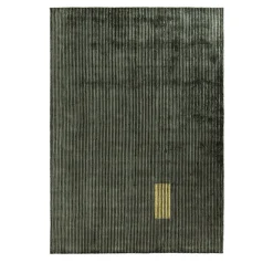 Tappeto Lines L6 in Viscosa Verde