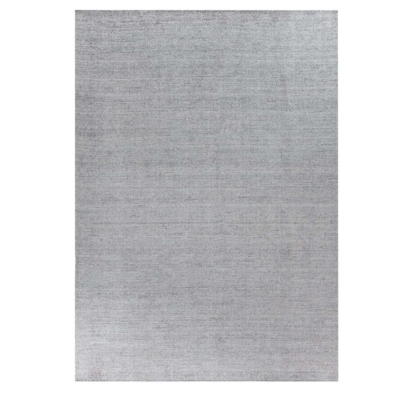 Tappeto Loom Mineral in lana e seta di bamboo grigio
