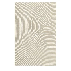 Tappeto Murano Swirl rettangolare bianco