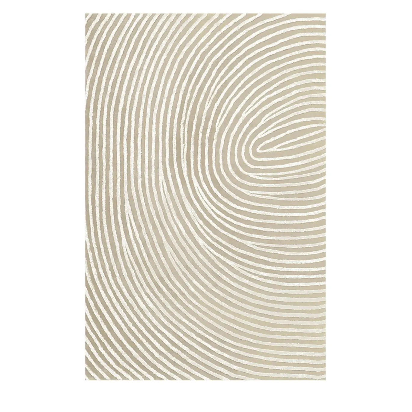 Tappeto Murano Swirl rettangolare bianco