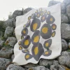 Tappeto Nuraghe 1 rettangolare policromo di Carlo Sanna