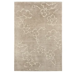 Tappeto Okoa NL4 in Lino Beige