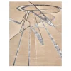 Tappeto Perspective 02 Ver. Marrone-Grigio di Zahna Hadid Architects