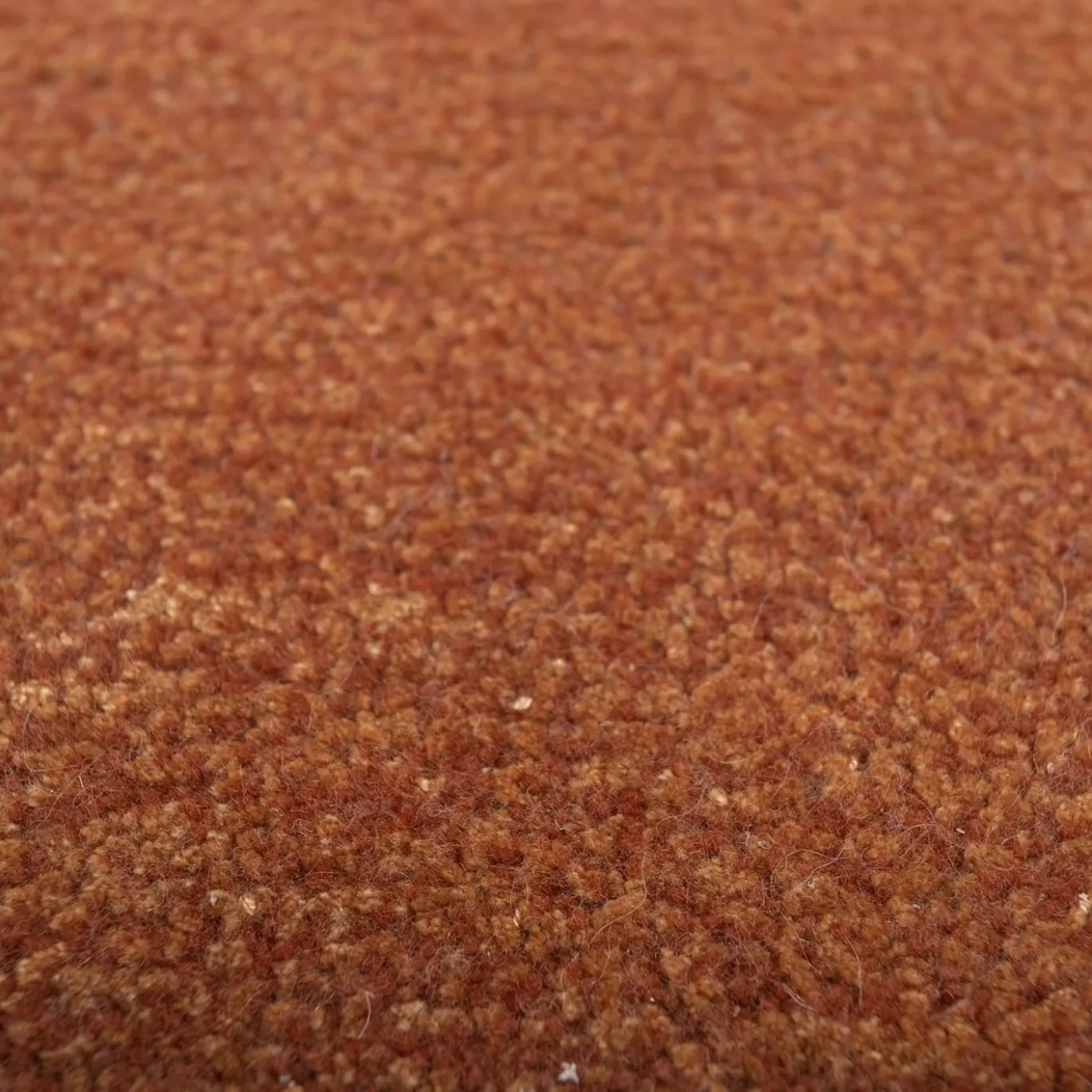 Tappeto Piatto In Jute Terracotta & Gold Brown