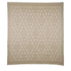 Tappeto Pistoccu rettangolare beige di Carlo Sanna