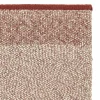 Tappeto Pura in Cashmere e Seta Rosso di Ignacia Murtagh