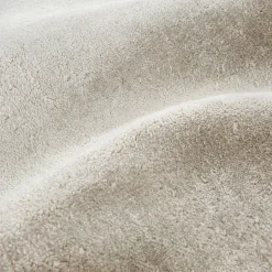 Tappeto Pure Cord in Seta di Bambù Beige