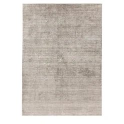 Tappeto Pure Cord in Seta di Bambù Beige