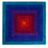 Tappeto quadrato in lana policroma VP Romantica di Verner Panton #2