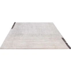 Tappeto RD Grid Berber avorio e marrone di Rodolfo Dordoni