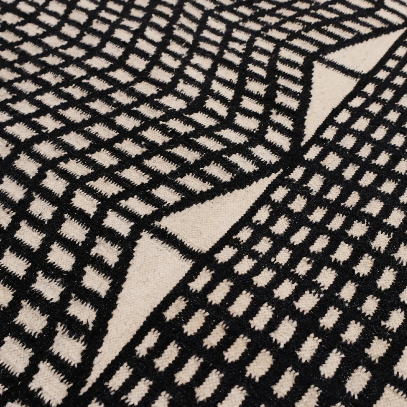 Tappeto regolare Doodle Hatch Kilim