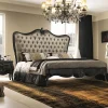 Tappeto rettangolare Echo Emotions in viscosa e lurex bronzo