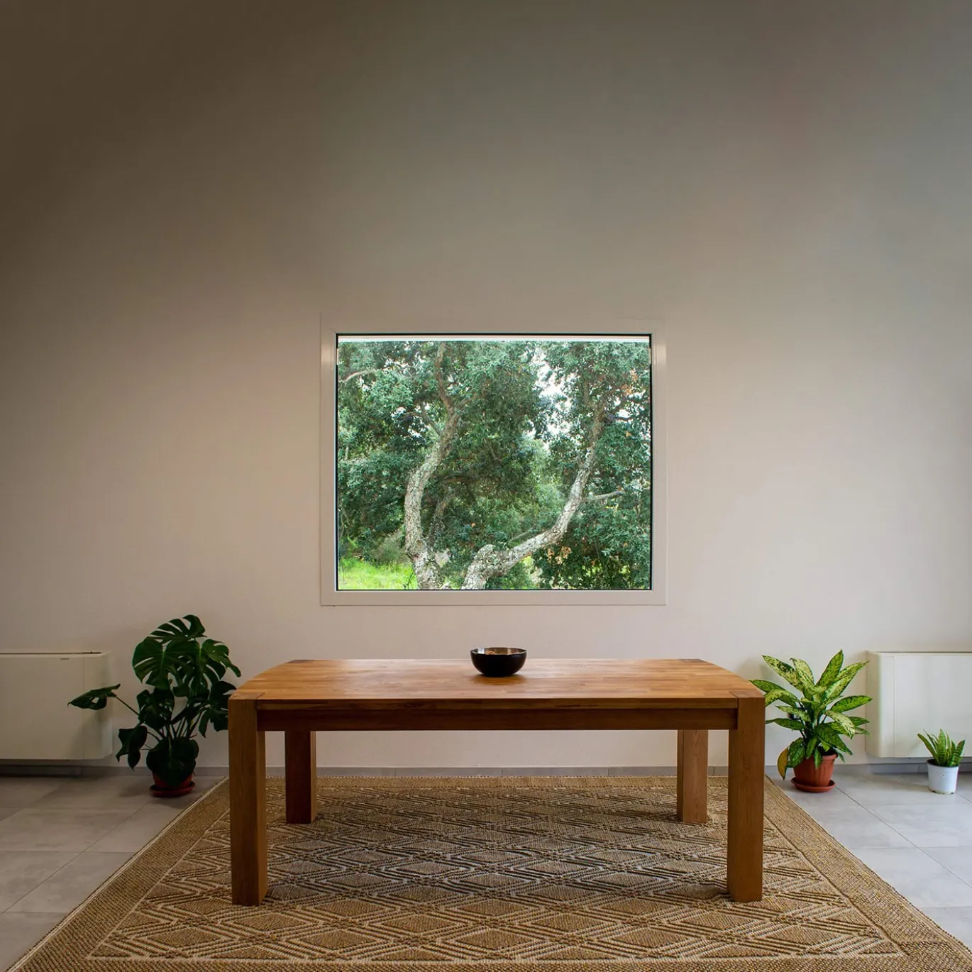 Tappeto Rombi Square Beige