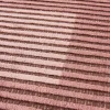 Tappeto rosso Lines L8 tessuto a mano