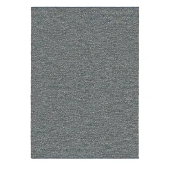 Tappeto Rubia in seta Tussah marezzata blu di Ignacia Murtagh
