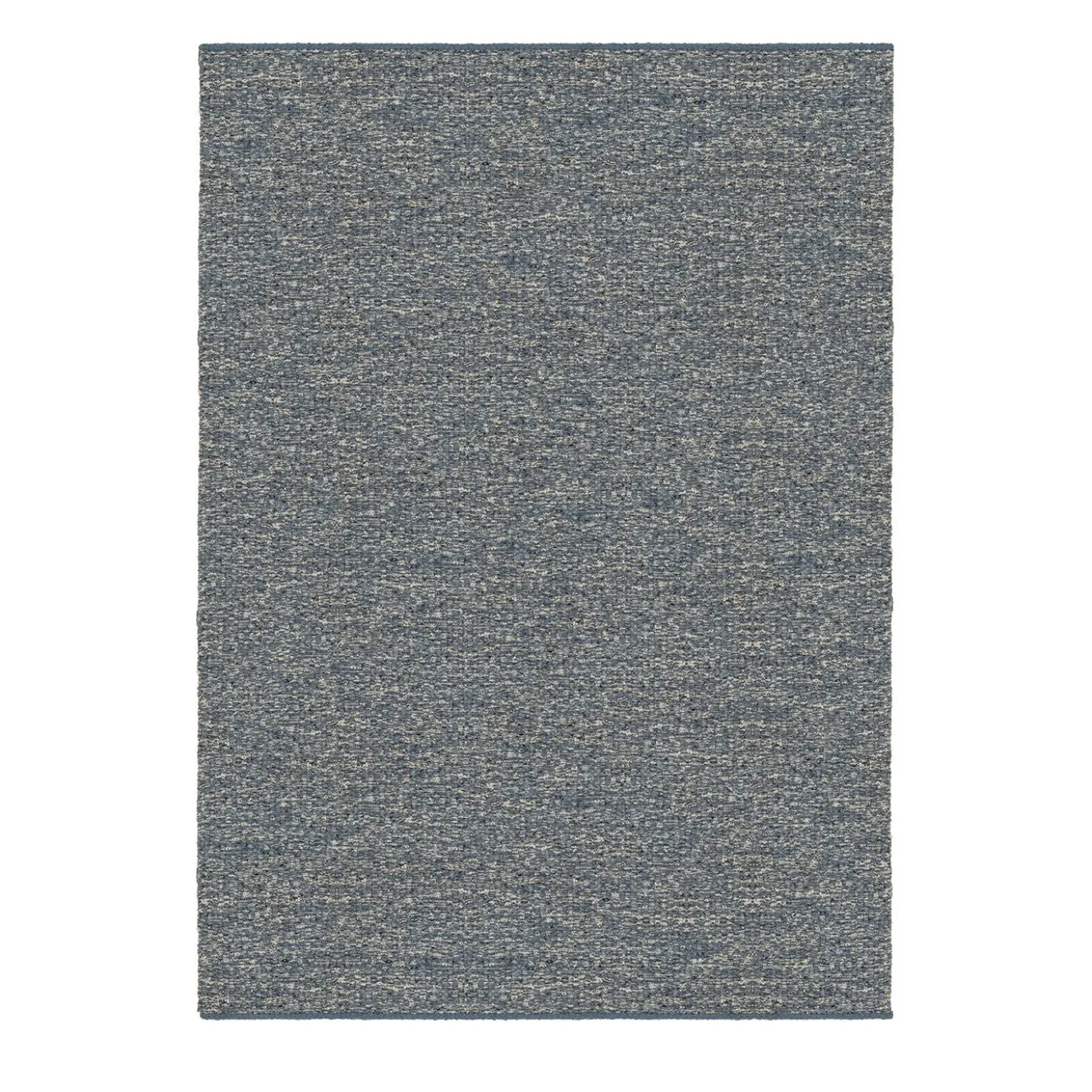Tappeto Rubia in seta Tussah marezzata blu di Ignacia Murtagh