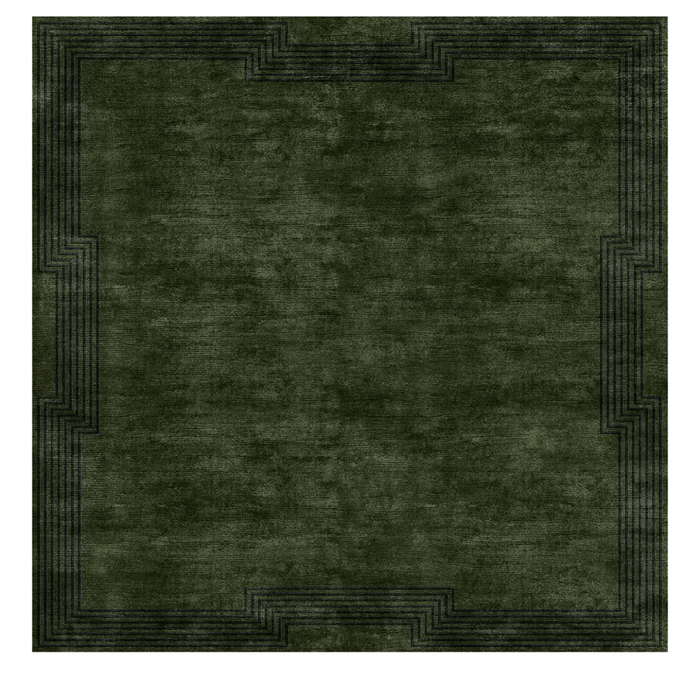 Tappeto Scala Verde Scuro di 13.1 Studio