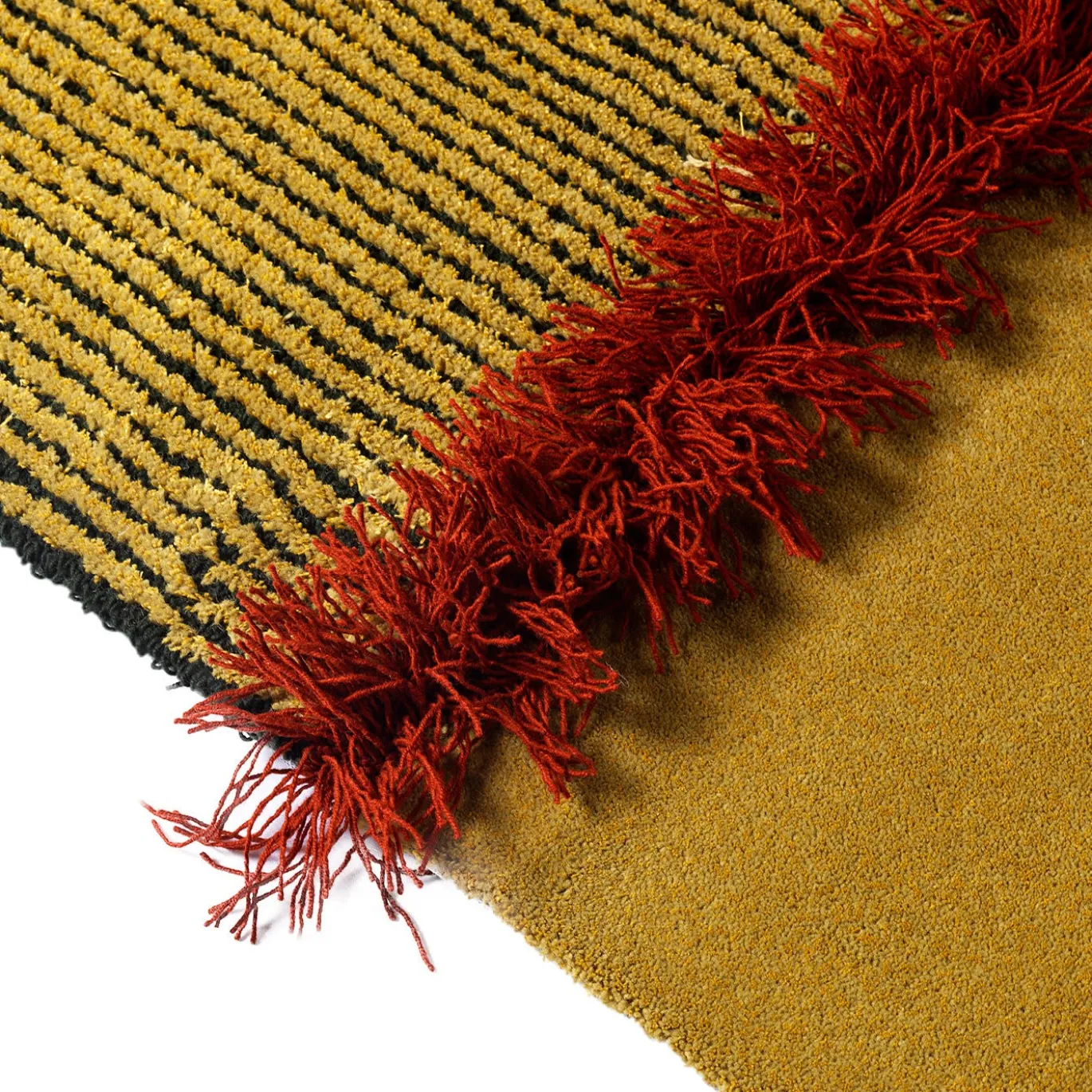 Tappeto Selce #1 Marcasite Yellow di Studio Salaris