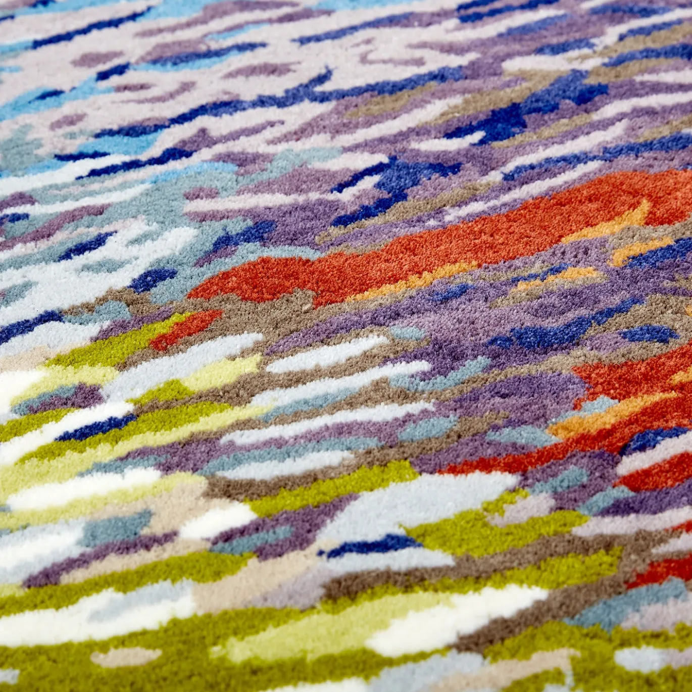 Tappeto Spectrum Wool di Clémentine Chambon - Edizione limitata
