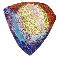 Tappeto Spectrum Wool di Clémentine Chambon - Edizione limitata