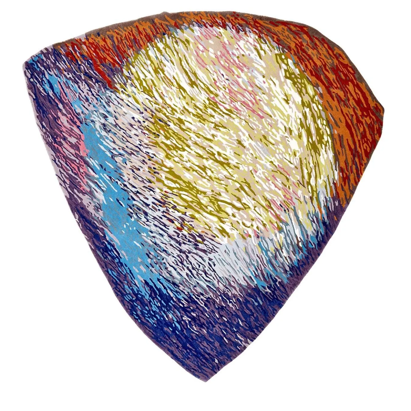 Tappeto Spectrum Wool di Clémentine Chambon - Edizione limitata