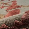 Tappeto Stardust Gypsum Annodato a Mano in Tessuto Marrone