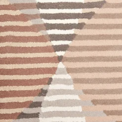 Tappeto Striking Circles Nude di Alicja Palys