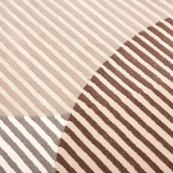 Tappeto Striking Circles Nude di Alicja Palys