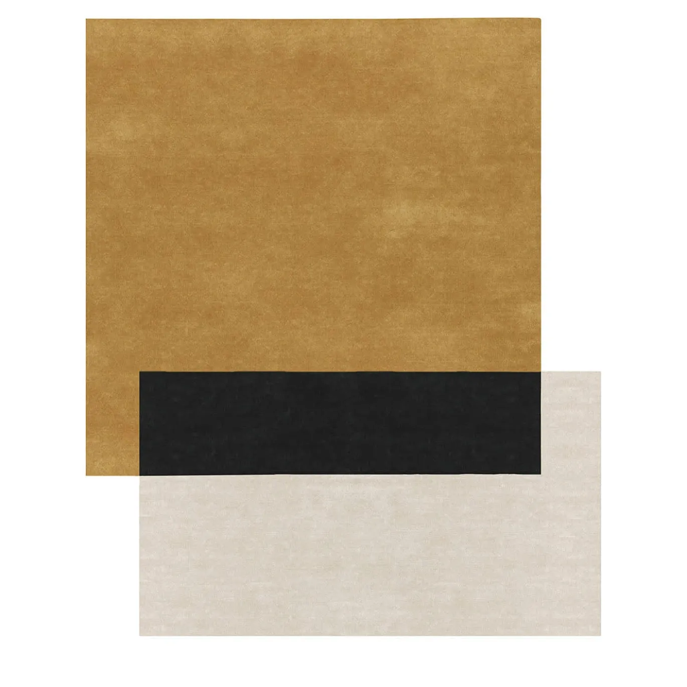 Tappeto Teorema Squares Asymmetrical Polychrome di Elisa Ossino