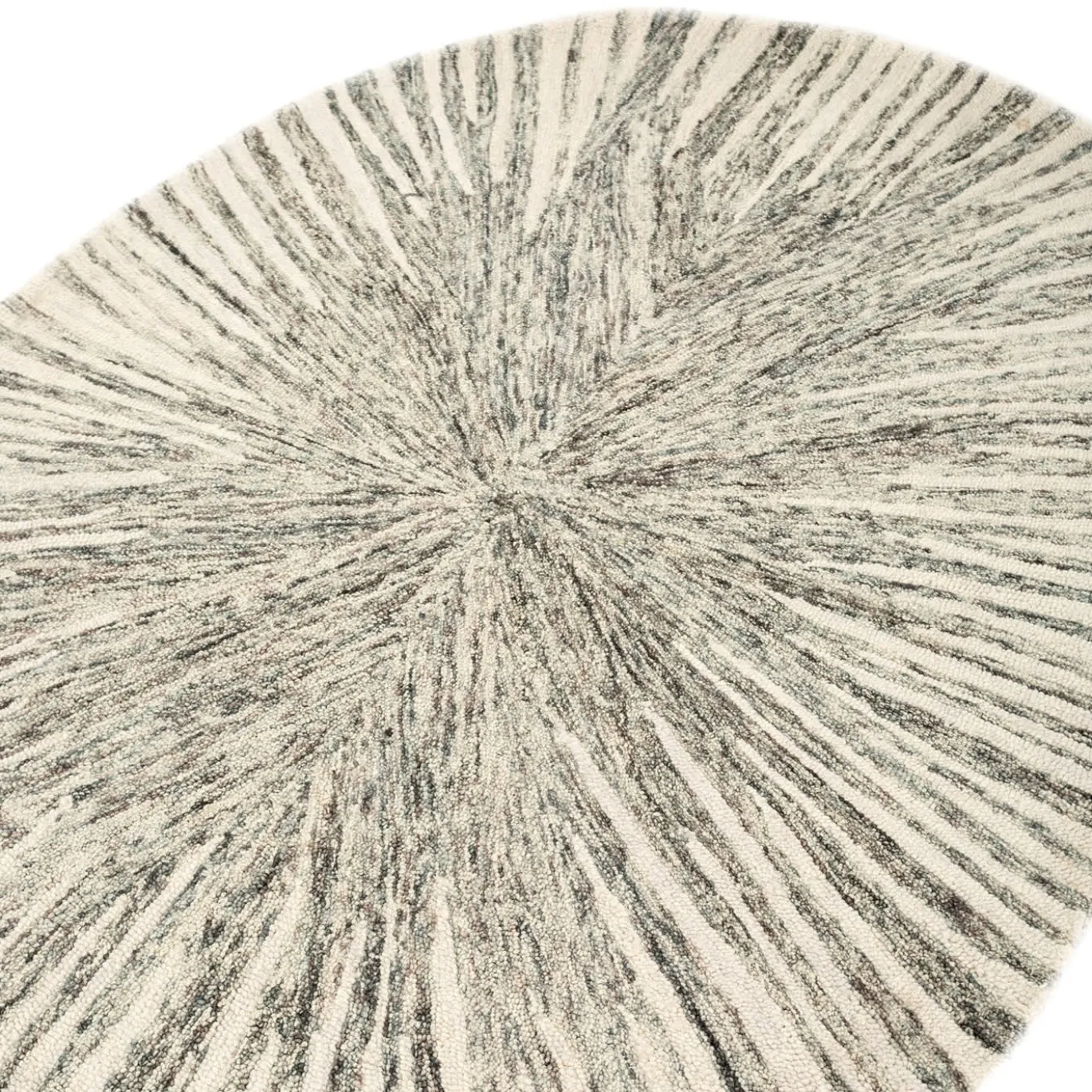 Tappeto Tessutoa Mano Stone Blue & Antique White