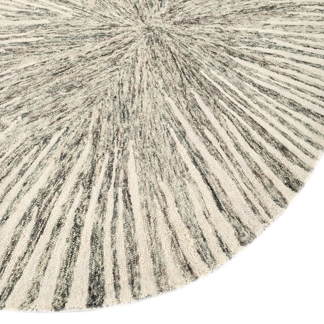 Tappeto Tessutoa Mano Stone Blue & Antique White