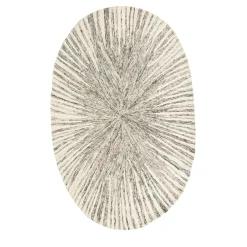 Tappeto Tessutoa Mano Stone Blue & Antique White
