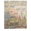 Tappeto Textured Moonlight Antique White & Pearl Blue annodato a mano