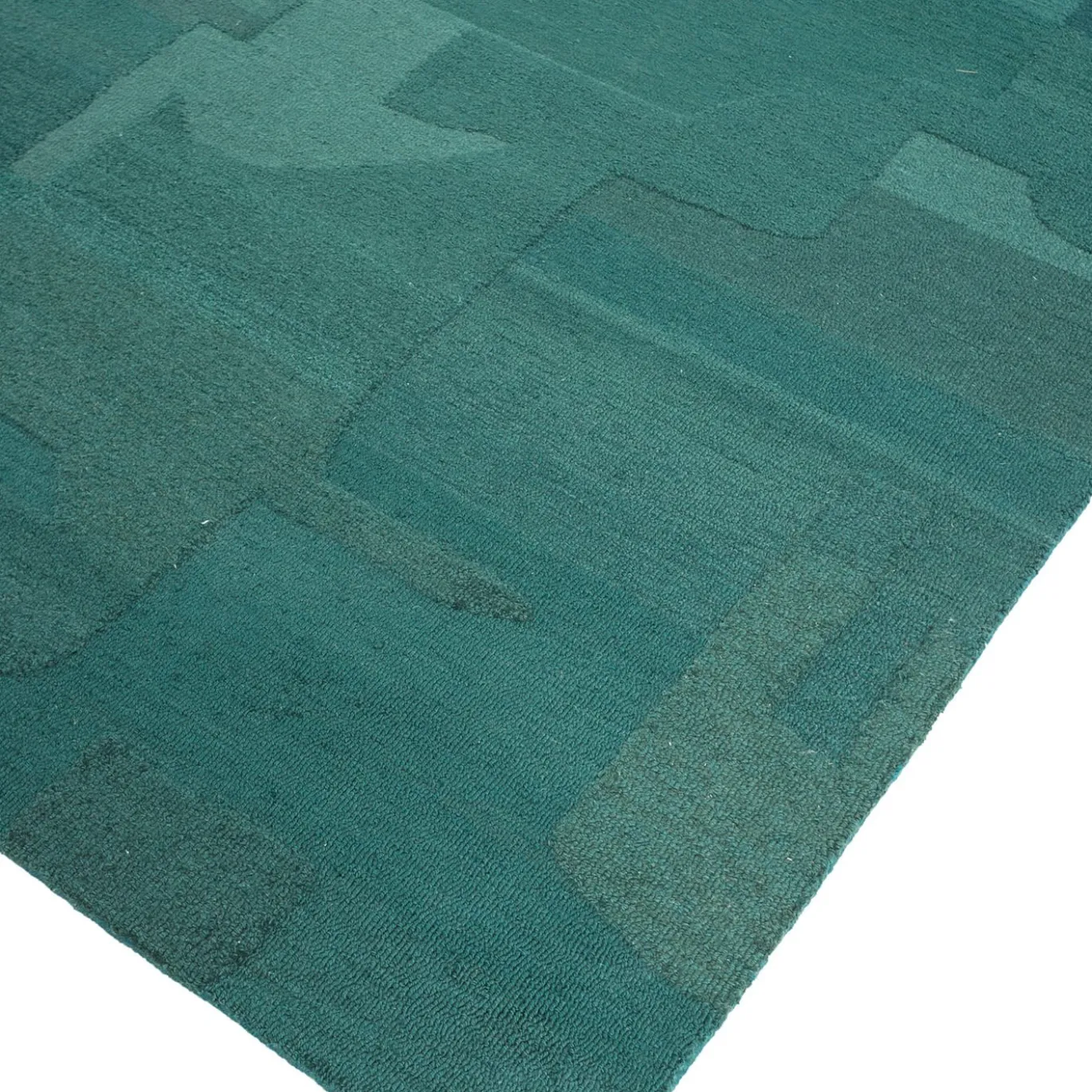 Tappeto Verdant Vista Chive & Chive trapuntato a mano
