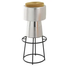 Tappo Sgabello da bar in argento di NOOII