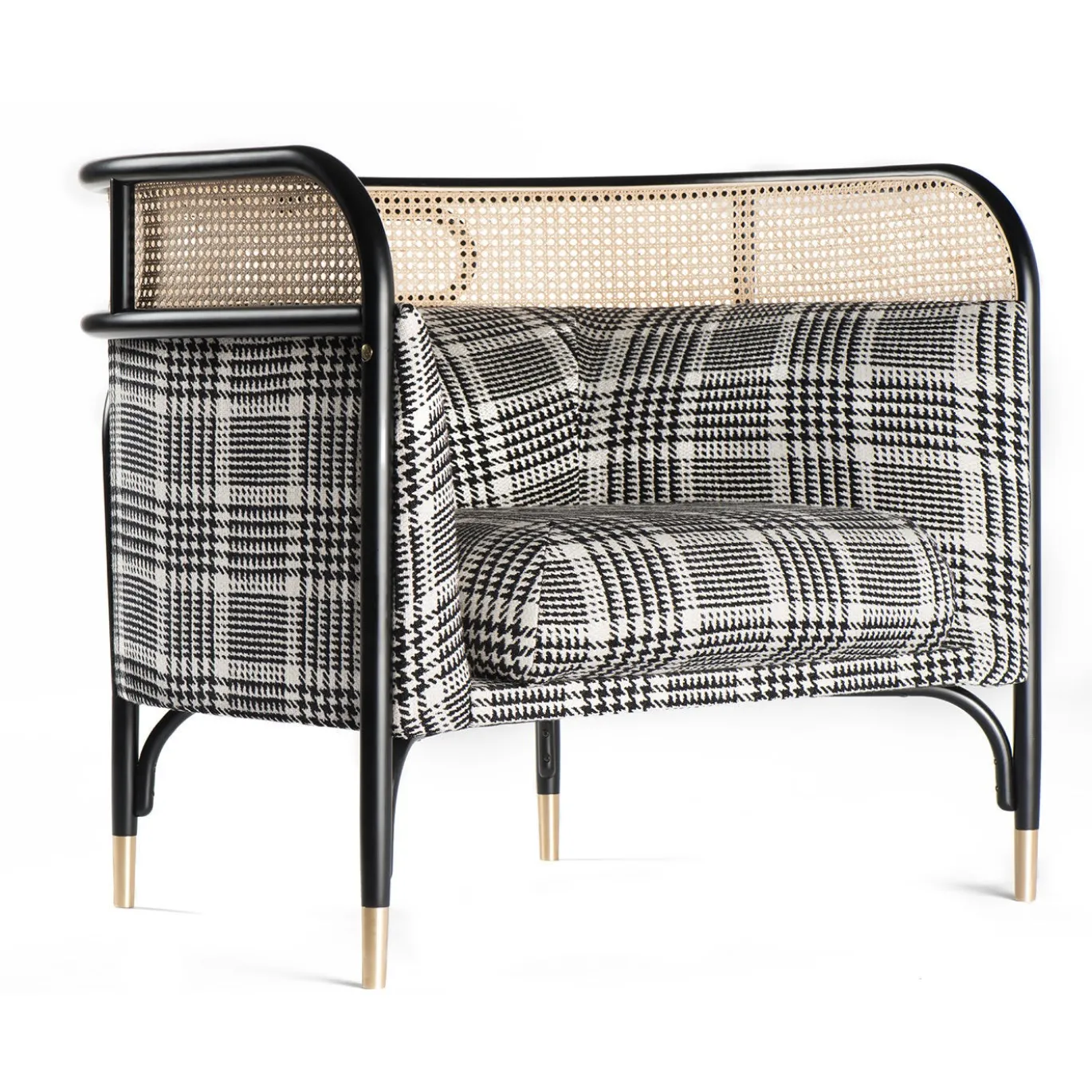 Targa Lounge Chair in Tartan di GamFratesi