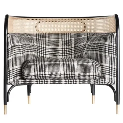 Targa Lounge Chair in Tartan di GamFratesi