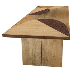 Tarsia Tables Tt7 Tavolo rettangolare policromo di Mascia Meccani