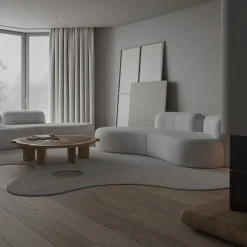 Tateyama 2Bl Xl Pearl Bouclè Sofa