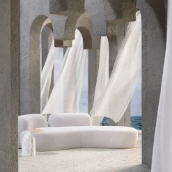 Tateyama 2Bl Xl Pearl Bouclè Sofa