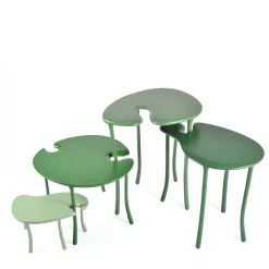 Tavo B1 Set modulare di 4 tavolini verdi in edizione limitata