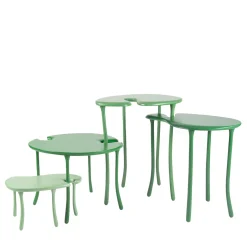 Tavo B1 Set modulare di 4 tavolini verdi in edizione limitata
