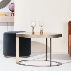 Tavolino Alfio Gold di Ciarmoli Queda Studio