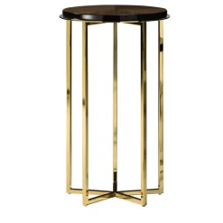 Tavolino alto Elliot Plus in oro