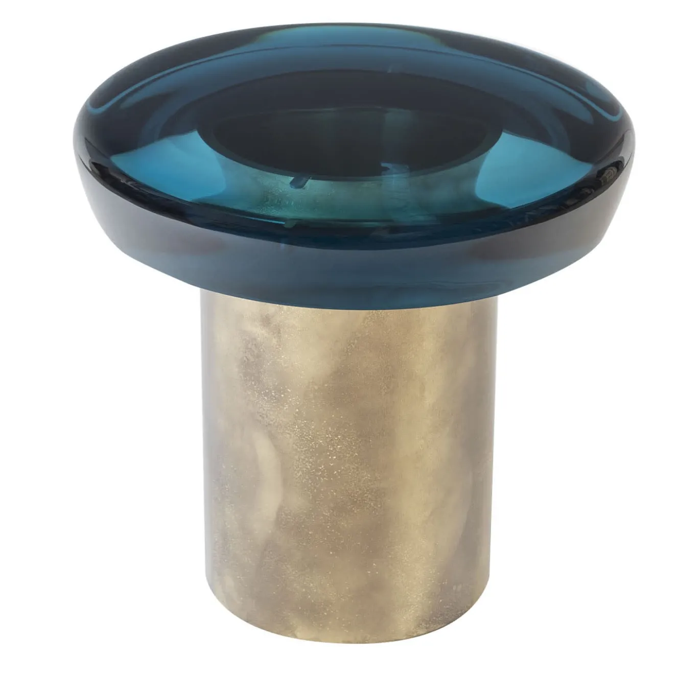 Tavolino Alto Jade in Resina Blu R13